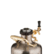 Growlerwerks uKeg 128 oz Pressurized Growler, Stainless Steel GWA1002-ST-NB-00