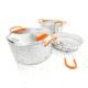 GSI Glacier Stainless Base Camper Cookware, Medium, 68183