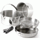 GSI Glacier Stainless Cookset Lg 68207