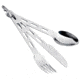 GSI Glacier Stainless Cutlery Set, 3 Pc, Silver, Stainless Steel, 2 Year MFG Warranty, GSI-61003