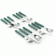GSI Pioneer Cutlery Set-Green-Set of 4