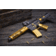 Guntec USA AR-15 Accent Kit, Anodized Gold, ACC-KIT-GOLD