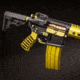 Guntec USA AR-15 Accent Kit, Anodized Neon Yellow, ACC-KIT-NY