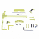 Guntec USA AR-15 Accent Kit, Anodized Neon Yellow, ACC-KIT-NY