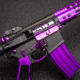 Guntec USA AR-15 Accent Kit, Anodized Purple, ACC-KIT-PURPLE