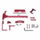 Guntec USA AR-15 Accent Kit, Anodized Red, ACC-KIT-RED