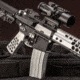 Guntec USA AR-15 Accent Kit, Anodized Clear, ACC-KIT-CLEAR