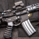 Guntec USA AR-15 Accent Kit, Anodized Grey, ACC-KIT-GREY