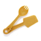 Splashguard Microbite Utensil Set, Tangerine 736813