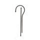 H&amp;H Lure Company 3/4in x 10 FT 2 pieces Aluminum Rig Hook with Shackle and Snubber, RHS34