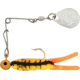 H&amp;H Lure Company Cajun Super Spin, Orange Crawfish, Nickel Blade, 1/8oz, CSS-32N