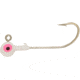 H&amp;H Lure Company Cocahoe Round SW Jighead, 1/16 oz, Sz 1 Hook, White 10/Pack, C1610-02