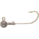 H&amp;H Lure Company Cocahoe Round SW Jighead, 1/8 oz, 1/0 Hook Unpainted, 10/Pack, C1810-08