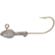 H&amp;H Lure Company Double Eye SW Jighead 1/4 oz, 2/0 Hook, Unpainted, 10/Pack, D1410-08