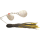 H&amp;H Lure Company Double Spinner, Black/Yellow, 3/8oz, HHDS115-02