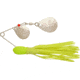 H&amp;H Lure Company Double Spinner, Chartreuse, 3/8oz, HHDS115-22