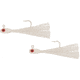 H&amp;H Lure Company H&amp;H Mag Redfish Rig, 40LB, 1/4oz, White/White, IMRFR80-04