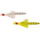 H&amp;H Lure Company H&amp;H Speck Tails Rig, 1/8oz, Clear Glitter/Chartreuse Glitter, I18ST-08
