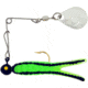 H&amp;H Lure Company Pro Cajun Spin, Green/Black Stripe, 1/16oz, CS-20N