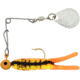H&amp;H Lure Company Pro Cajun Spin, Orange Crawfish, Nickel Blade, 1/16oz, CS-32N