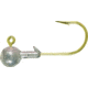H&amp;H Lure Company Round SW Jighead, 1/4 oz, 3/0 Hook, Unpainted, 10/Pack, R1410-08