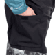 Habit Anglers Bluff Rain Bib, Habit Gray Waves/Black, Medium, RS10033-O-8-6-M-4G5