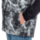 Habit Anglers Bluff Rain Jacket, Habit Gray Waves/Black, Large, RS10032-O-8-6-L-4G5