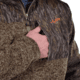 Habit Crater Valley Sweater Fleece 1/4 Zip Jacket - Mens, Mossy Oak Bottomland, Large, FJ10031-3H7-L