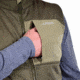Habit Early Dawn Sherpa Shell Vest - Mens, Solid green, Large, VT10016-3H6-L
