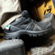 HAIX 42.1 Low Black Eagle Safety Boot, 8.5US, Wide, Black, 8.5, 610013W-8.5