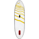 Hala Asana Inflatable Sup Board, w/Backcountry Comfort Rolling Backpack, Rival Aluminum Travel Paddle, Medium, BD17RA01
