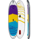 Hala Asana Inflatable Sup Board, w/Backcountry Comfort Rolling Backpack, Rival Aluminum Travel Paddle, Medium, BD17RA01