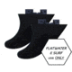Hala Gummy  Hard Side Bite Click Fins, 4.5 in, Black AC17BF02