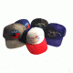 Hala Trucker Hats - White Mountains + Green Wave-Charcoal Grey