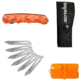 Havalon Piranta-Stag Folding Knife, Box, Orange, XTI-60ASTAGO