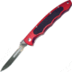 Havalon Piranta-Torch Skinner Folding Knife, 2.75in, Stainless Skinner Blade, Brick Red Aluminum Handle, XTC-60ATBR