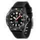 Hawaiian Lifeguard Association Dive Watches, Black Dial, Black Strap, Black, One Size, HLA 5402