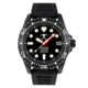Hawaiian Lifeguard Association Dive Watches, Black Dial, Black Strap, Black, One Size, HLA 5402