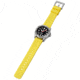 Hawaiian Lifeguard Association Dive Watches, Black Dial, Yellow Strap, Steel, One Size, HLA 5403