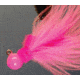 Hawken Outdoors Aerojig Marabou Jig 1/4 oz, 1/0 Hook, Pink, AJM14114