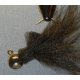 Hawken Outdoors Aerojig Marabou Jig 1/8 oz, Number 1 Hook, Black, AJM18101