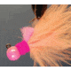 Hawken Outdoors Aerojig Marabou Jig 1/8 oz, Number 1 Hook, Peach &amp; Pink, AJM18127