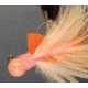 Hawken Outdoors Aerojig Marabou Jig 1/8 oz, Number 1 Hook, Peach &amp; White, AJM18117