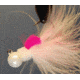 Hawken Outdoors Aerojig Marabou Jig 1/8 oz, Number 1 Hook, White &amp; Pink, AJM18131
