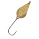 Hawken Outdoors Hawken Baby Simon Wobbler Spoon, 1in x 1/2in #2 Hook, Gold, BSW-04