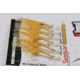 Hayabusa Gold Fish Skin 6-Hook Sabiki Rig, 1Pc, Size 16, EX111-16