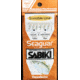 Hayabusa Hage-Aurora Sabiki Rig Fluorocarbon, Size 6, 6 Pack, S-650E-6