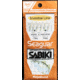 Hayabusa Hage-Aurora Sabiki Rig Fluorocarbon, Size 8, 6 Pack, S-650E-8