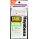 Hayabusa Hage-Kawa Sabiki Rig, Size 4, 8 Pack, S-602E-4