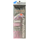 Hayabusa Uv White Shrimp Sabiki, Main 28Lb And Branch 21Lb Test Line, Size 14, 6 Pack, EX127-14